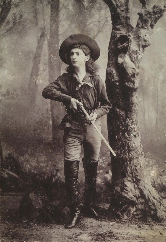 Unknown author, Young man dressed as a cowboy, United States, ca. 1880, albumen print, Alinari Archives, Florence