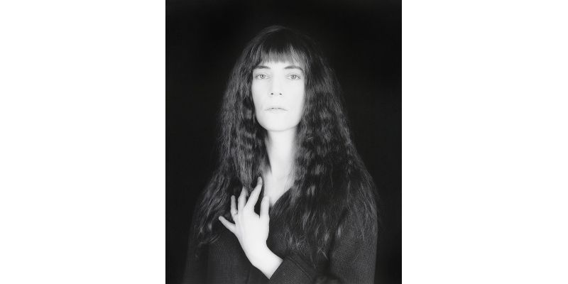 Robert Mapplethorpe, Patti Smith, 1986, stampa alla gelatina sali d'argento, Courtesy The Robert Mapplethorpe Foundation