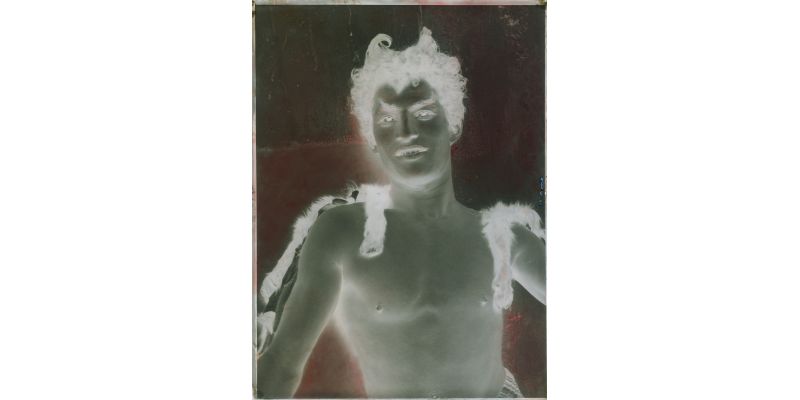Wilhelm von Gloeden, “Fauno” (Taormina), 1890-1900 ca., negativo alla gelatina sali d’argento su vetro, Archivi Alinari - Archivio von Gloeden, Firenze