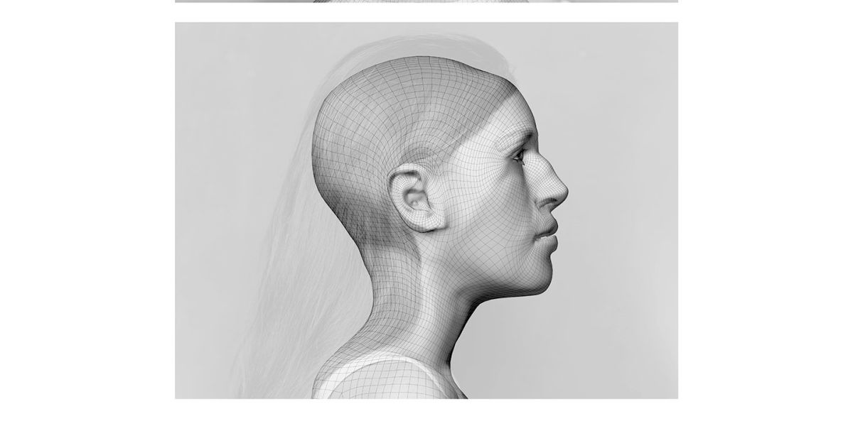 Alba Zari, Avatar, Make a Human, 2017, digital print on Hahnemühle Photo gloss Baryta, 50×70 cm, ©Alba Zari