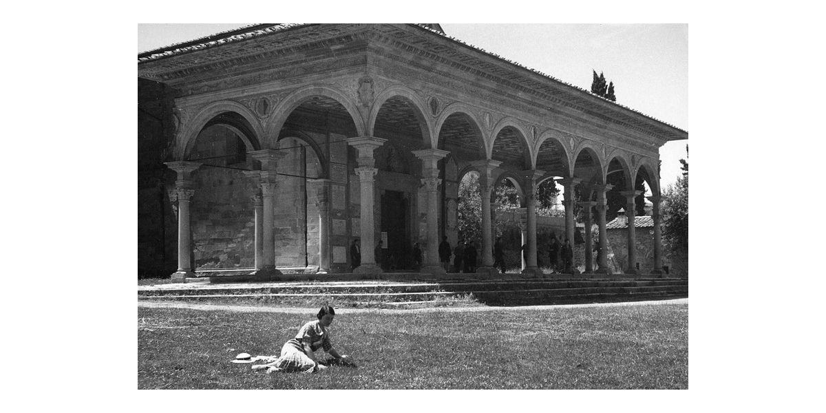 Vincenzo Balocchi, The Church of Santa Maria delle Grazie in Arezzo, ca. 1930, gelatin silver print, 24,2 x 17,8 cm, Alinari Archives-Balocchi archive, Florence
