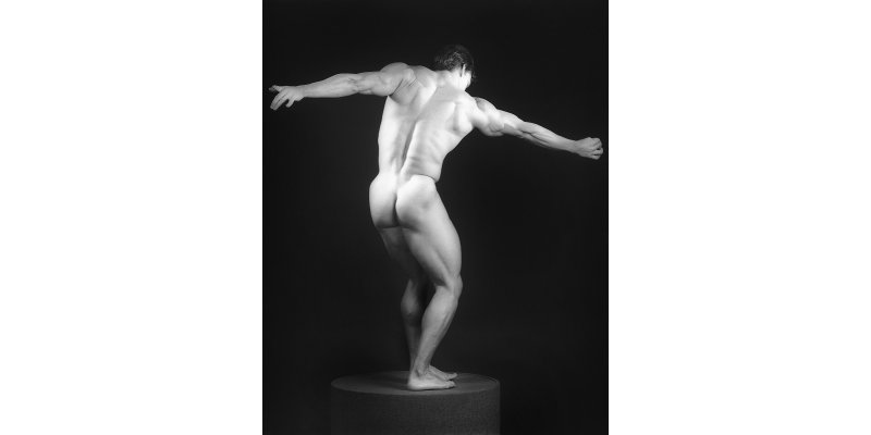 Robert Mapplethorpe, Von Hackendahl, 1985, silver gelatin print, Courtesy The Robert Mapplethorpe Foundation