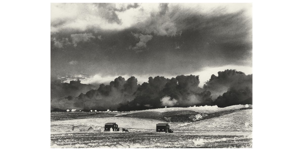 Vincenzo Balocchi, “Landscape in Tuscany”, 1958, gelatin bromide silver print on paper, Alinari Archives-Balocchi archive, Florence