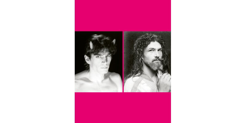 1. Robert Mapplethorpe, Self Portrait, 1985, silver gelatin print, Courtesy The Robert Mapplethorpe Foundation 2. Wilhelm von Gloeden , Presunto autoritratto come “Nazareno” (Taormina?), print dated 27 settembre 1903, negative 1880 ca., albumen print, Alinari Archives - Alinari archive, Florence