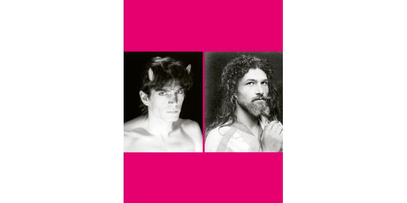 1. Robert Mapplethorpe, Self Portrait, 1985, silver gelatin print, Courtesy The Robert Mapplethorpe Foundation 2. Wilhelm von Gloeden , Presunto autoritratto come “Nazareno” (Taormina?), print dated 27 settembre 1903, negative 1880 ca., albumen print, Alinari Archives - Alinari archive, Florence