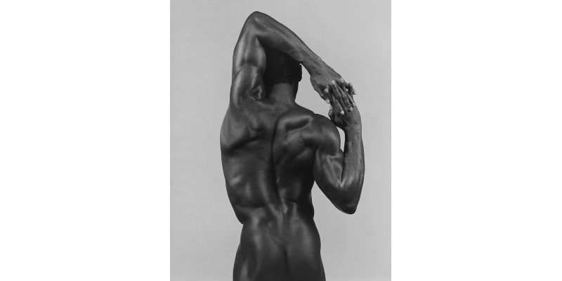 Robert Mapplethorpe, Derrick Cross, 1983, stampa alla gelatina sali d'argento, Courtesy The Robert Mapplethorpe Foundation