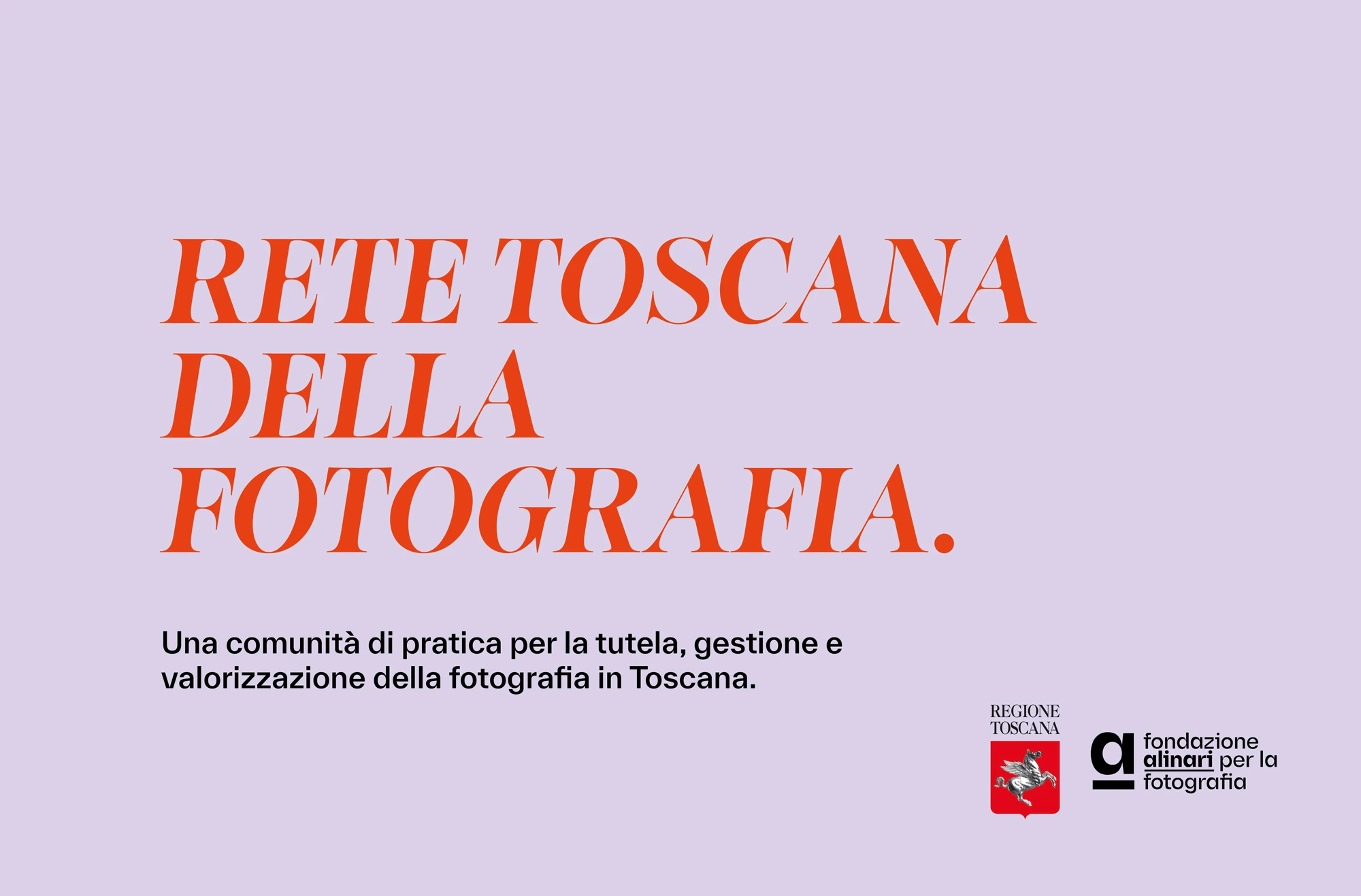 Iscriviti alla Rete Toscana della Fotografia