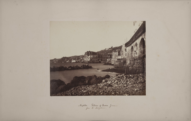 James Graham, Album “Italy” with 131 albumen photographs of Turin, Florence, Naples, Amalfi Coast, Pompeii, 1858-1862, with dedication to James Graham’s sister in 1864, Albumen prints on paper on album, Alinari Archives-Album Collection, Florence